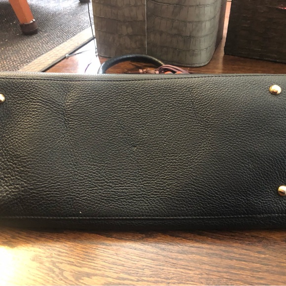 Albert di Canio Black Leather Tote Bag - Picture 4 of 7